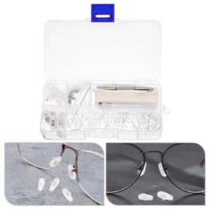 Nose Pieces Glasses Nose Grips Glasses Repair Kit Glasses Nose Pad Replacement - Picture 1 of 12