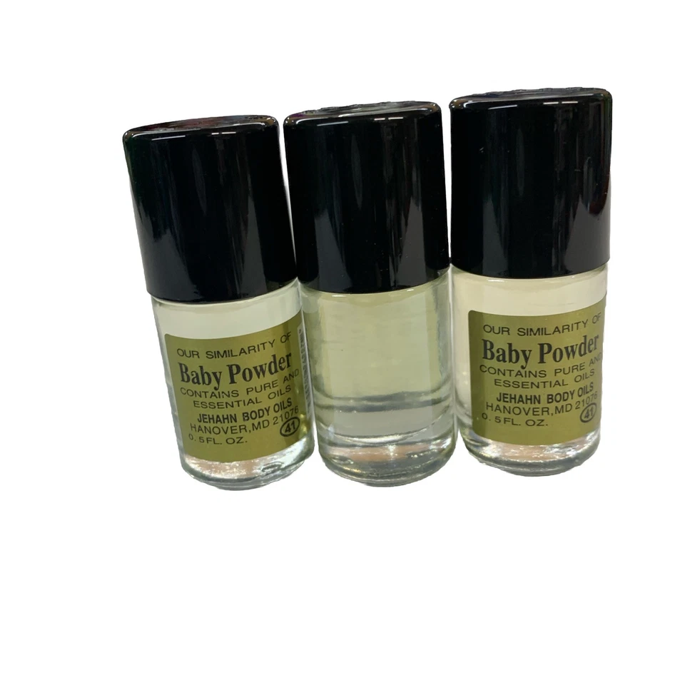 3x Body Oil Egyptian Musk Yellow 3 Bottle X 1/2 Oz