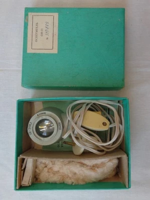 Vtg Soviet Microscope Illuminator OI-31 Light Lamp USSR Medical Laboratory 1979 - Image 1 of 4