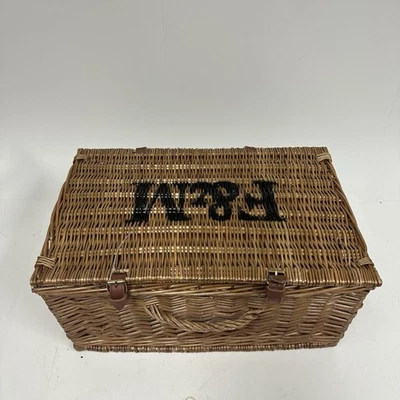 Cesta de picnic de mimbre Fortnum and Mason F&M 20" Foto 1 de 4