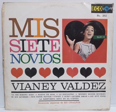 VIANEY VALDEZ MEXICAN FOLK ROCK SOUL LP 1964 RARE! HEAR! BOB DYLAN MOTOWN - Image 1 of 4