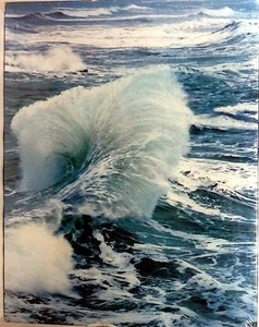 Spindrift Another View Ocean Waves 1000 pc 24" X 30" C.R. Gibson Puzzle - Picture 1 of 1