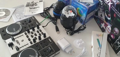 Hercules DJ Control Instinct Controlador de DJ  Set Fiesta. - Imagen 1 de 4