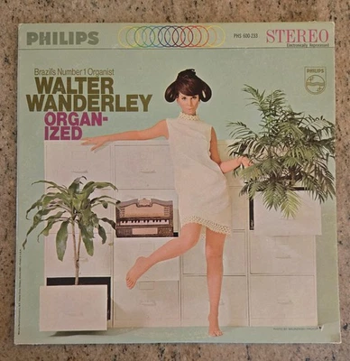 Walter wanderley organ-ized vinyl record jazz samba brazil organist - Image 1 of 4