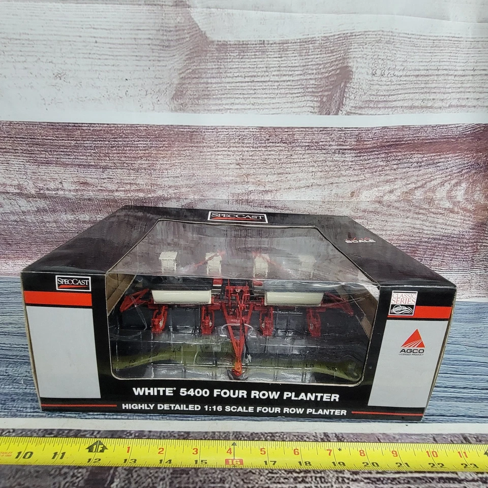 Maceta Speccast escala 1/16 blanca 5400 cuatro filas fundida a presión/plástico muy detallada Foto 1 de 4