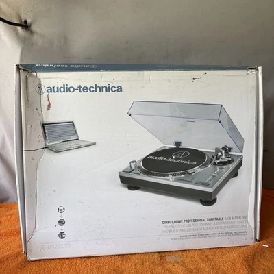 DWN•Audio-Technica Direct Drive Professional Turntable -USB/ANALOG -AT-LP120-USB - Image 1 of 4