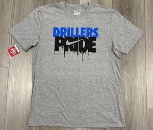 The Nike Tee Drillers Pride Shirt MLB 2015 Grigio Uomo Taglia Large Nuova con etichette Rara - Foto 1 di 9