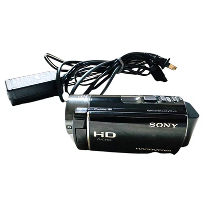 Sony HDR-CX180 HD Video Camera | 3.3MP AVCHD | With  Battery | Tested used - Image 1 of 4