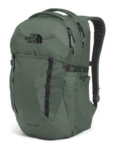 The North Face Pivoter FlexVent Backpack Green Outdoor Hiking Daypack School Bag - Picture 1 of 4