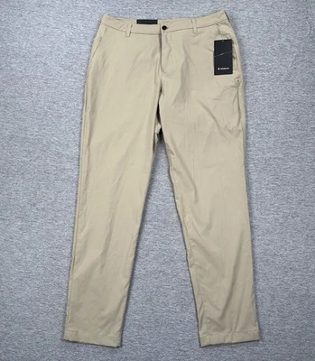 Pantalones Lululemon Para Hombre 36x32 Beige Comisión Relajados Cónicos Golf Elastizados Ciudad Foto 1 de 4