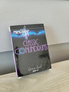 Vintage 1996 Mind Trap Card Game Classic Conndrums Edition - Bild 1 von 4