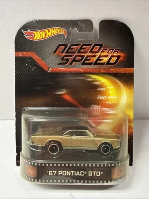 Hot Wheels Retro Entertainment Need for Speed 1967 Pontiac GTO - NOC - Изображение 1 из 2