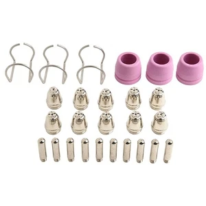 26PCS Plasma Cutter Consumables Kit for AG60 For SG55 Including Electrodes - Picture 1 of 11