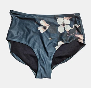 Albion Floral High Waisted Bikinihose Schwimmen S Nylonmischung Strand Küste - Bild 1 von 7