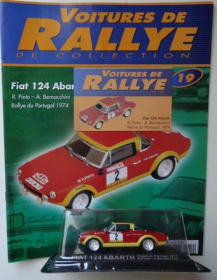 Fiat - 124 Abarth - 1er Rallye du Portugal 1974 - 1/43 - Pinto Raffaele. - Photo 1/4