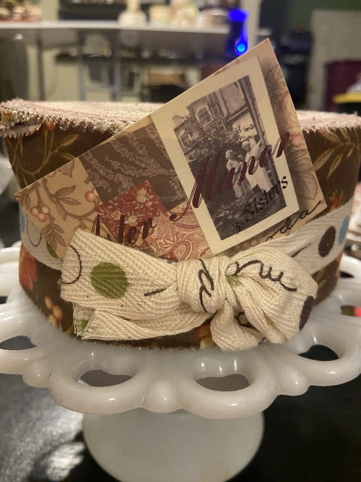 Aster Manor By 3 Sisters For Moda Rare OOP Jelly Roll - Image 1 of 4