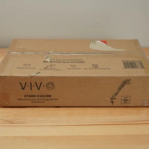 Vivo Stand V1010W Single Monitor Mechanical Spring Desk Mount - Picture 1 of 6