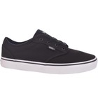 Vans Junior Kids Atwood Casual Low Rise Canvas Trainers Sneakers Shoes - Black