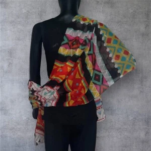 Vibrant Shawl, Scarf, Wrap - A Fashion Accessory - MultiColors - Picture 1 of 14