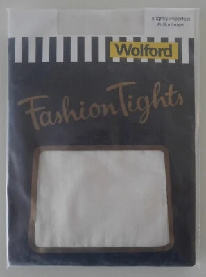 Absolute Rarity: ¡Medias de moda Wolford! Talla S! Lana Blanca! "Modelo Principiante" Foto 1 de 2