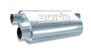 Borla Transverse Flow Single 2.5" Inlet-Dual 2.5" Outlet - Spec. Muffler 40477 - Picture 1 of 2