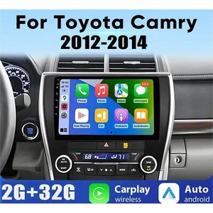 For 2012 2013 2014 Toyota Camry Apple CarPlay Car Radio Android GPS Stereo WIFI - Picture 1 of 19