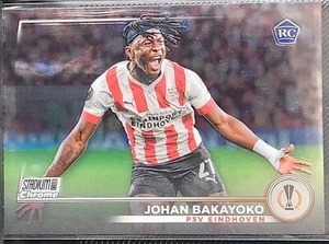 2023 Topps Stadium Club Chrome UEFA #50 Johan Bakayoko Rookie RC - Foto 1 di 2