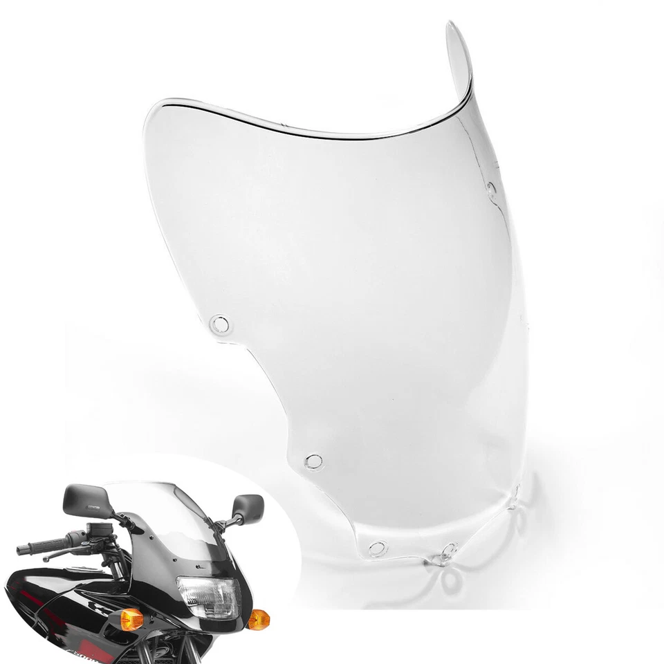 PC Windshield Windscreen Fit For Kawasaki Ninja 500R EX500 1994-2009 — 第 1/4 张图片