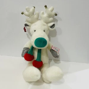 Applause Snobell Plush Christmas Reindeer Mouse Scarf & Bells EXTRA JUMBO 20” - Picture 1 of 9