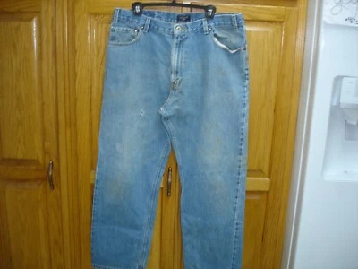 MENS DOCKERS RELAXED FIT JEANS 100% COTTON DENIM LIGHT BLUE 38X30 - Image 1 of 4