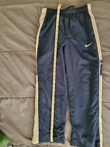 Nike Boys Sweatpants 381520-451 Navy / White Medium - Picture 1 of 4