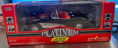 MAJORETTE PLATINUM 1/18 1957 CHEVROLET CORVETTE #4412 - Image 1 of 4