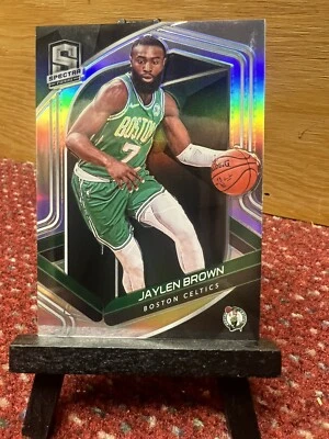 2019-20 Panini Spectra Silver Prizm Jaylen Brown #55 - Image 1 of 2