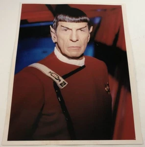 Vintage Hollywood TV Celebrity Color 8 x 10 Photo ~ STAR TREK  / SPOCK - Picture 1 of 1