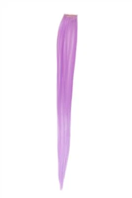 WIG ME UP 1 Clip Extension Mèches Postiche Lisse Clair Violet 45cm YZF-P1S18-TF2403A