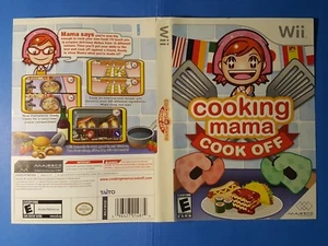 Cooking Mama: Cook Off (Nintendo Wii) - cover art insert ONLY - Picture 1 of 1