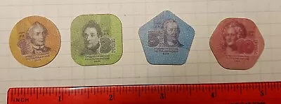 Transnístria - conjunto de 4 moedas 1 3 5 10 rublos 2014 UNC - Imagem 1 de 2