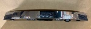 NOS 2008-2012 Jeep Liberty Chrome License Plate Brow 82211182 Jeep 82211182