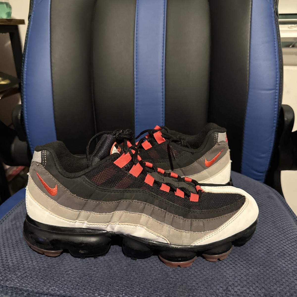 Nike Air VaporMax 95 Hot Red for Sale | Authenticity Nike Air VaporMax 95 Hot Red for Sale | Authenticity