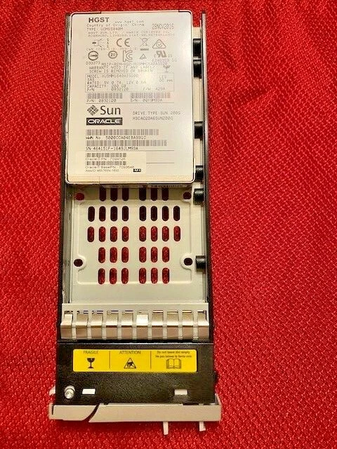  Oracle Sun 7094126 200GB SAS-3 Solid State Drive Assembly - Image 1 of 3