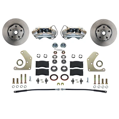 Kit de conversão de freio a disco dianteiro para 1965-1968 Plymouth Barracuda - roda 5 x 4,5 - Imagem 1 de 4