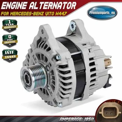 Engine Alternator for Mercedes-Benz Vito W447 2014-2024 1.6L 185 A 0009064022 - Image 1 of 4