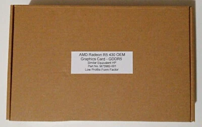 AMD Radeon Gaming Graphics Card - R5 430 OEM 2GB  GDDR5  PCIe  3.0  x 16 - Image 1 of 2