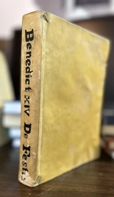 Pope Benedict XIV / Benedicti XIV pont optim max olim prosp card de Lambertinis Foto 1 de 4