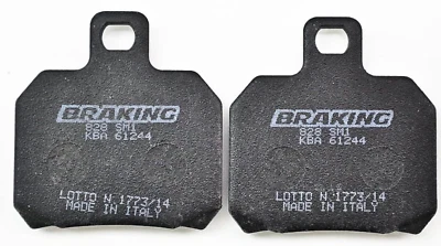 Braking Pastiglie Freno Posteriori Semimetal per Benelli TITANIUM 1130 2005-2007 Foto 1 de 4