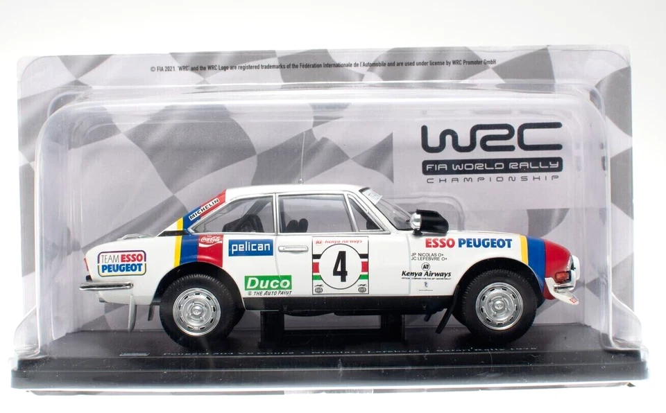 Peugeot 504 V6 Coupe - Rally Safari, 1978 - J.P. Nicolas (Escala 1:24) IXO, n52 - Imagen 1 de 4