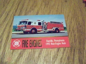 FIRE ENGINES DANVILLE, PENNSYLVANIA SERIES TWO TRADING CARD #193 - Picture 1 of 1