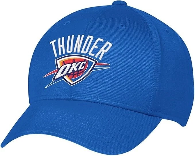 Chapéu Adidas Oklahoma City Thunder estruturado flexível - Tamanho G/XL - Imagem 1 de 1