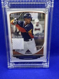George Springer 2022 Jersey Fusion Rookie Card Encased & GU Uniform Relic RC SP - Picture 1 of 2