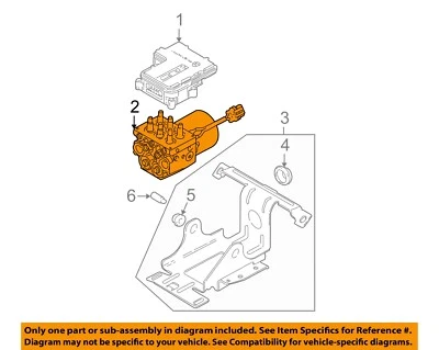 Conjunto de bomba y motor ABS usado se adapta a: Chevrolet Blazer s10/jimmy s15 2000 conjunto Foto 1 de 3